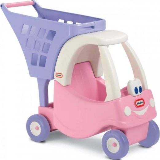 Little Tikes Princess Cozy Coupe cărucior de cumpărături
