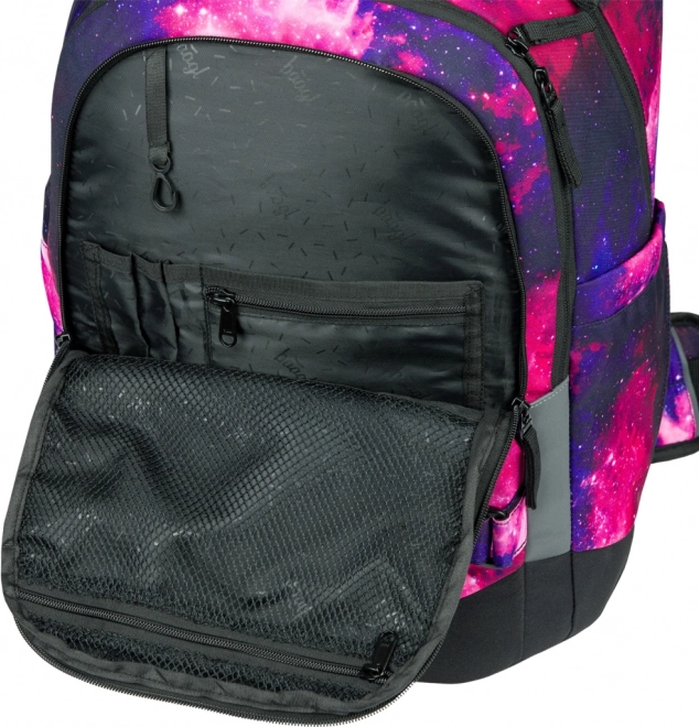 Set școlar Baagl Galaxy: rucsac, penar, săculeț