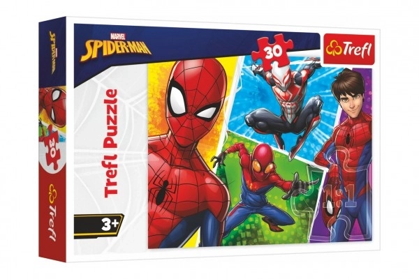 Puzzle Trefl 30 piese Spider-Man și Miguel