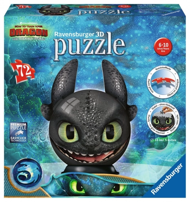 Puzzle 3D Sfera Bezzubka by RAVENSBURGER
