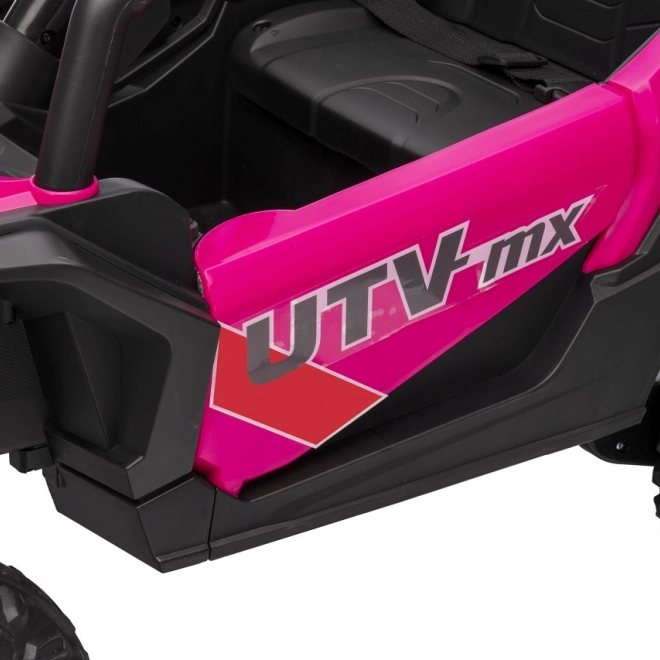 Automobil electric pentru copii Buggy Madman UTV-MX roz