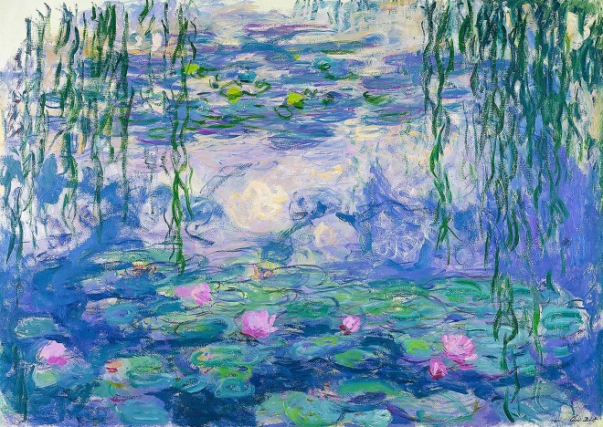 Puzzle Claude Monet: Nufărul 1000 piese