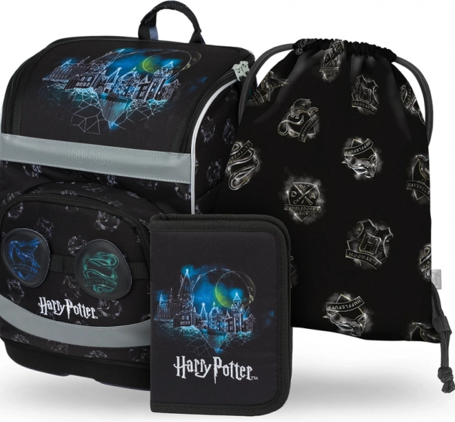 Set școlar Zippy Plus Harry Potter: rucsac, penar și săculeț