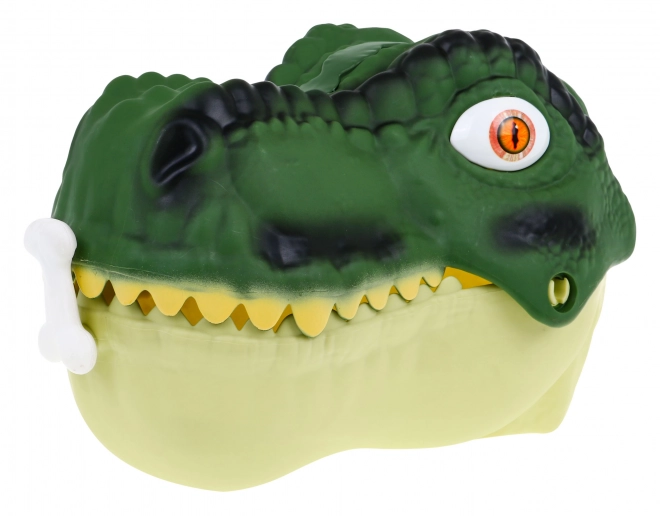 Set figurine Lumea Dinozaurilor pentru copii 3+ cap dinozaur și covor din fetru