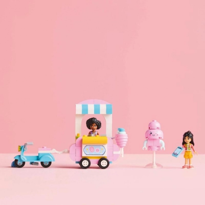 Lego Friends Stand cu vată de zahăr și scuter