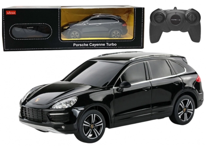 Mașină RC model Porsche Cayenne Turbo - Negru