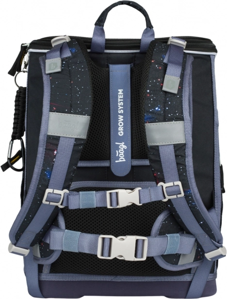 Set școlar BAAGL: Zippy Plus Pixel Space - ghiozdan, penar, săculeț