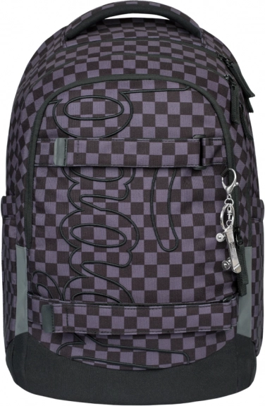 Set de rechizite BAAGL Skate Max gri: rucsac, penar și săculeț