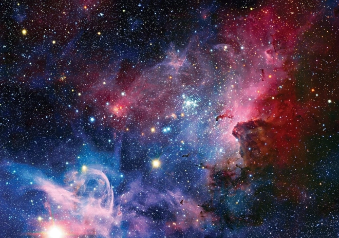 Puzzle Galaxy: Vedere în infraroșu a Nebuloasei Carina 500 de piese