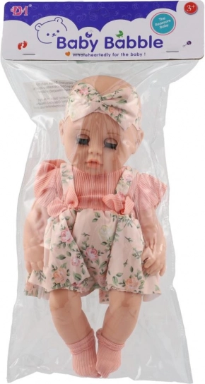 Păpușă cu ochi mobili 30 cm