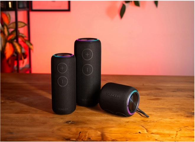 Boxă Bluetooth Wireless Sencor Sirius 2 cu iluminare LED și funcție TWS