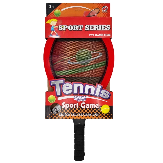 Set rachete mari tenis badminton pentru copii Woopie