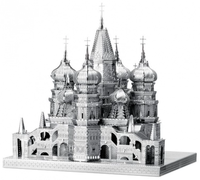 Puzzle 3D Metal Earth Catedrala Sfântului Vasile (ICONX)