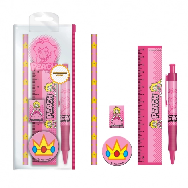 Set școlar Prințesa Peach