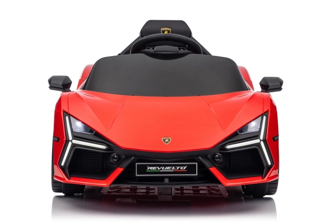Mașinuță Lamborghini Revuelto pentru copii, roșie