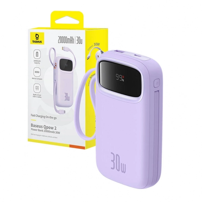 Powerbank compact Baseus 20000mAh cu încărcare rapidă