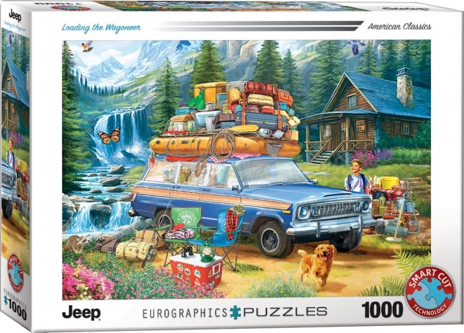 Puzzle Jeep: Încărcare Impresionantă 1000 de Piese