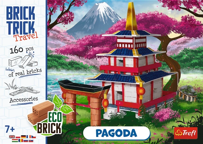 Trefl Brick Trick Pagoda cu 160 de piese