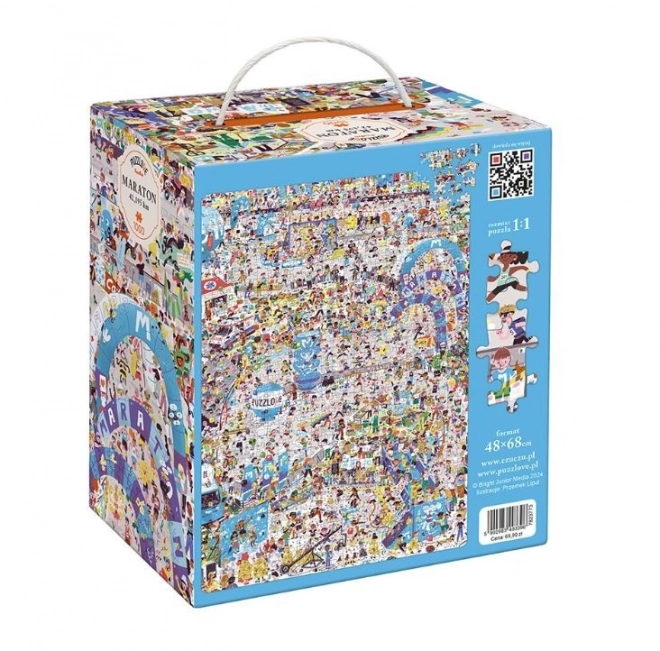 Puzzle maraton Puzzlove 42,195 km 1000 piese