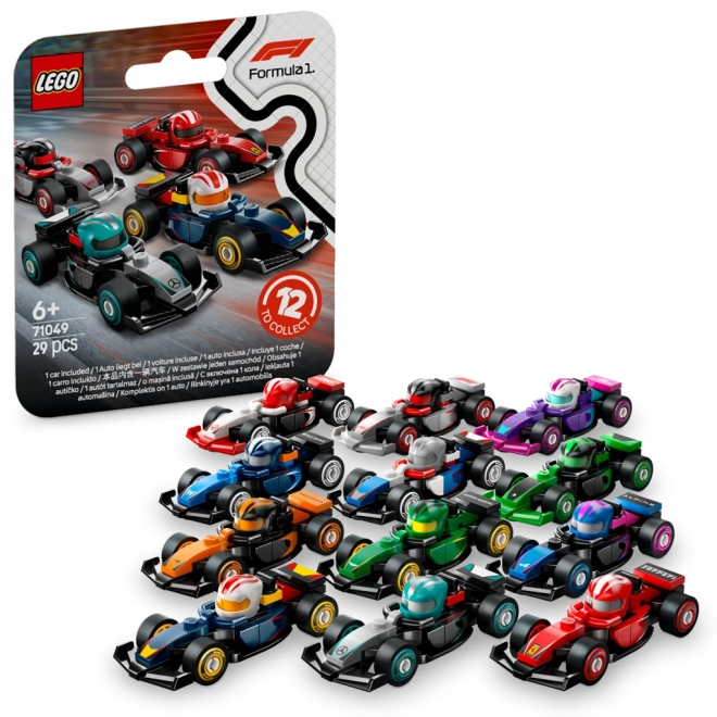 Mașini de curse F1 Lego de colecție