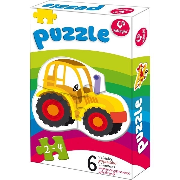 Puzzle bebeluși Kukuryku transporturi