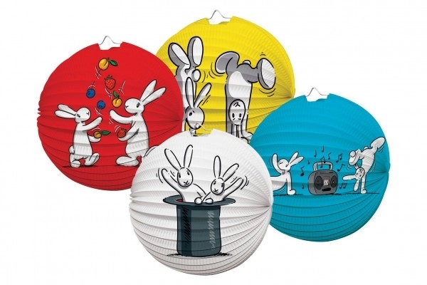 Lampion rotund Bob și Bobek 25cm