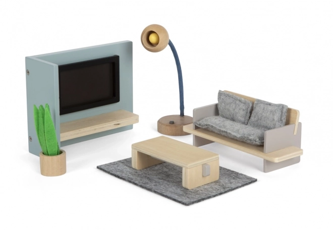 Mobilier de sufragerie pentru casa de păpuși Small Foot
