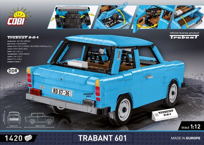 Model COBI Trabant 601 S 1:12