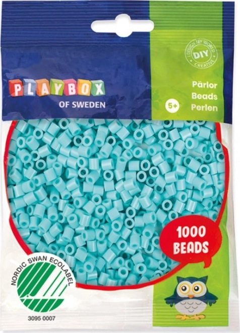 Coralové pastelate Playbox turcoaz - 1000 bucăți