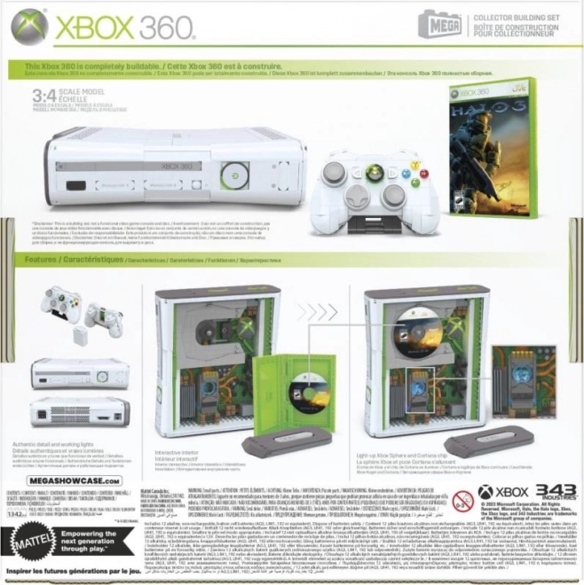 Mega Set de Construcție Consola de Jocuri Xbox 360