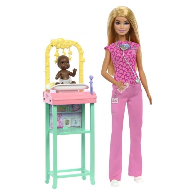 Set Barbie Păpușă Pediatru