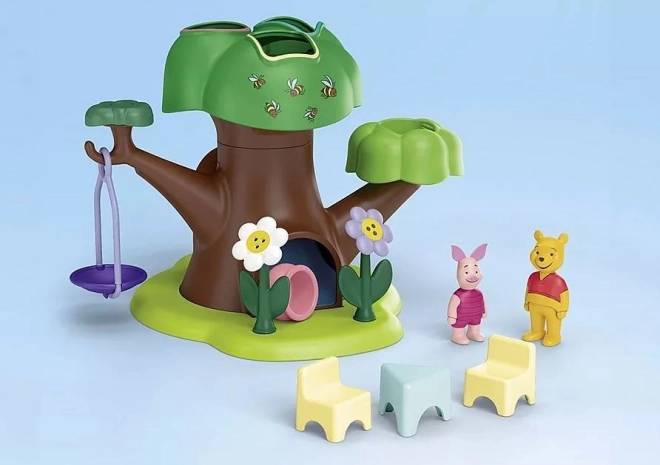 Set de figurine Junior Disney Casa în copacul lui Winnie și Purceluș