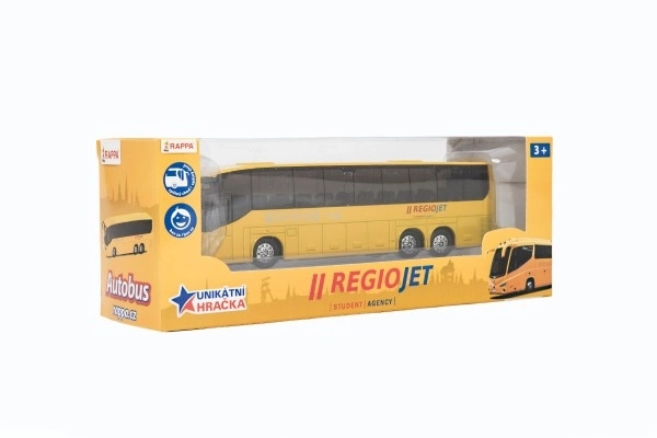 Autobuz metalic RegioJet 19 cm