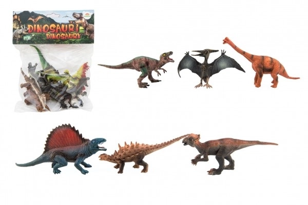 Set jucării dinozauri plastic 14-19cm