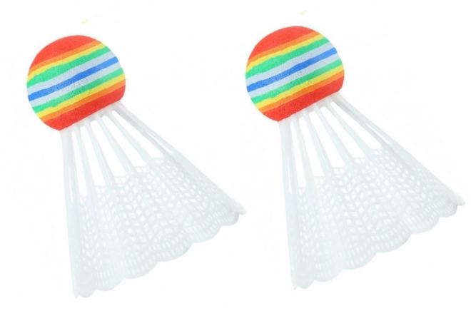 Set badminton palete și fluturași roz