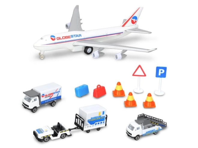 Avion realist și activitate de aeroport