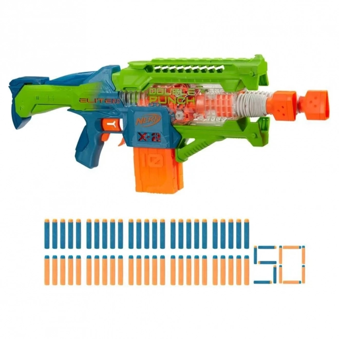 Blaster motorizat cu două țevi Nerf Elite 2.0