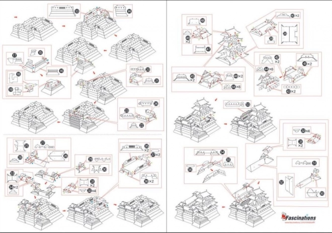 Puzzle 3D Castelul Himedji