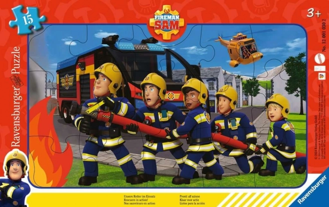 Puzzle Fireman Sam 15 Piese