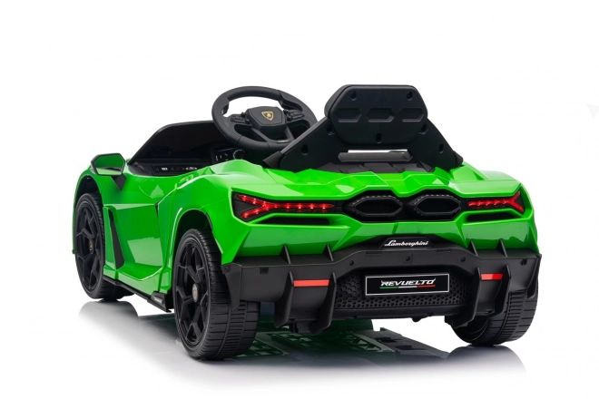 Mașinuță electrică Lamborghini Revuelto verde