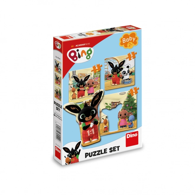 Puzzle Bebe Bing și Prietenii 3 în 1