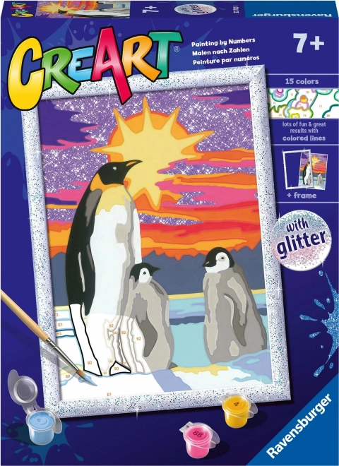 pinguinii creativi CreArt de la Ravensburger