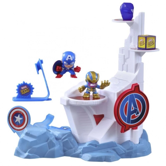 figurina cascadorii Marvel Avengers cu set de joc cu funcții