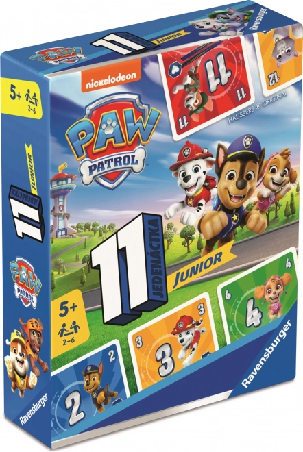 Ravensburger Joc de cărți Unsprezece - Patrula Cățelușilor