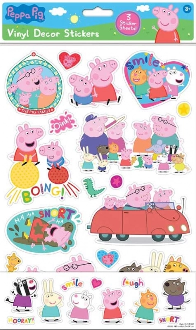 Autocolante pe perete Peppa Pig de la HASBRO