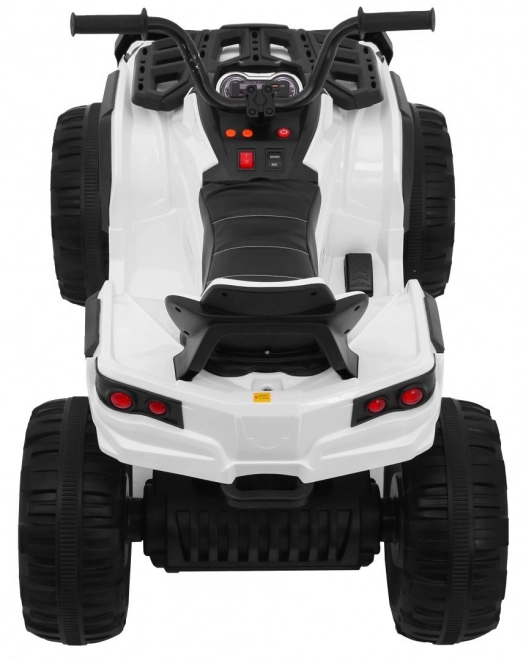 ATV Quad 2,4GHz pe baterie pentru copii Alb + Telecomandă + Roți EVA + Radio MP3 + Pornire gratuită