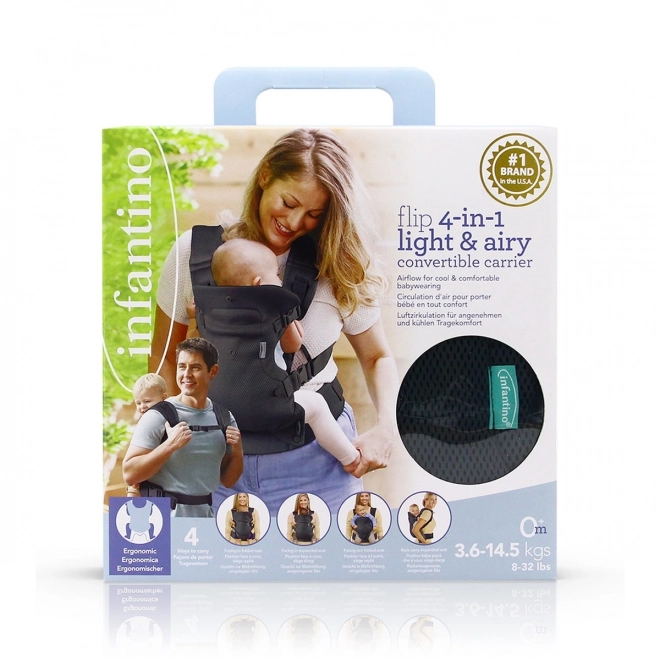 Marsupiu multifunctional Infantino 4 în 1