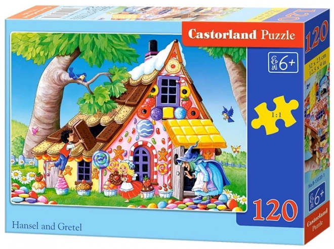 Puzzle 120 piese Hansel și Gretel