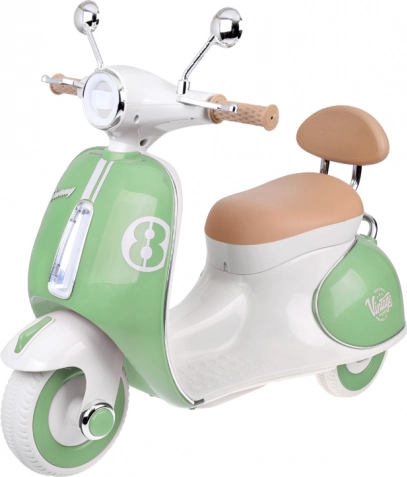 Scuter electric clasic pentru copii portocaliu – Verde