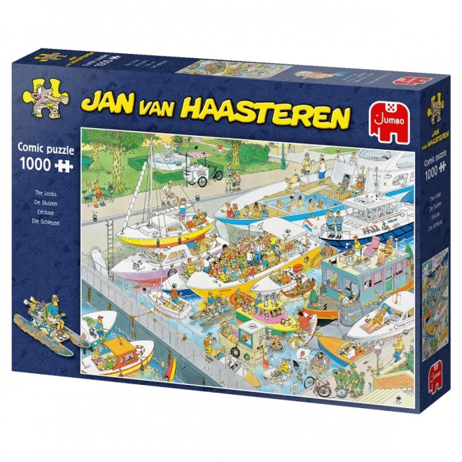 Puzzle de 1000 piese de la Jan van Haasteren - aventuri amuzante